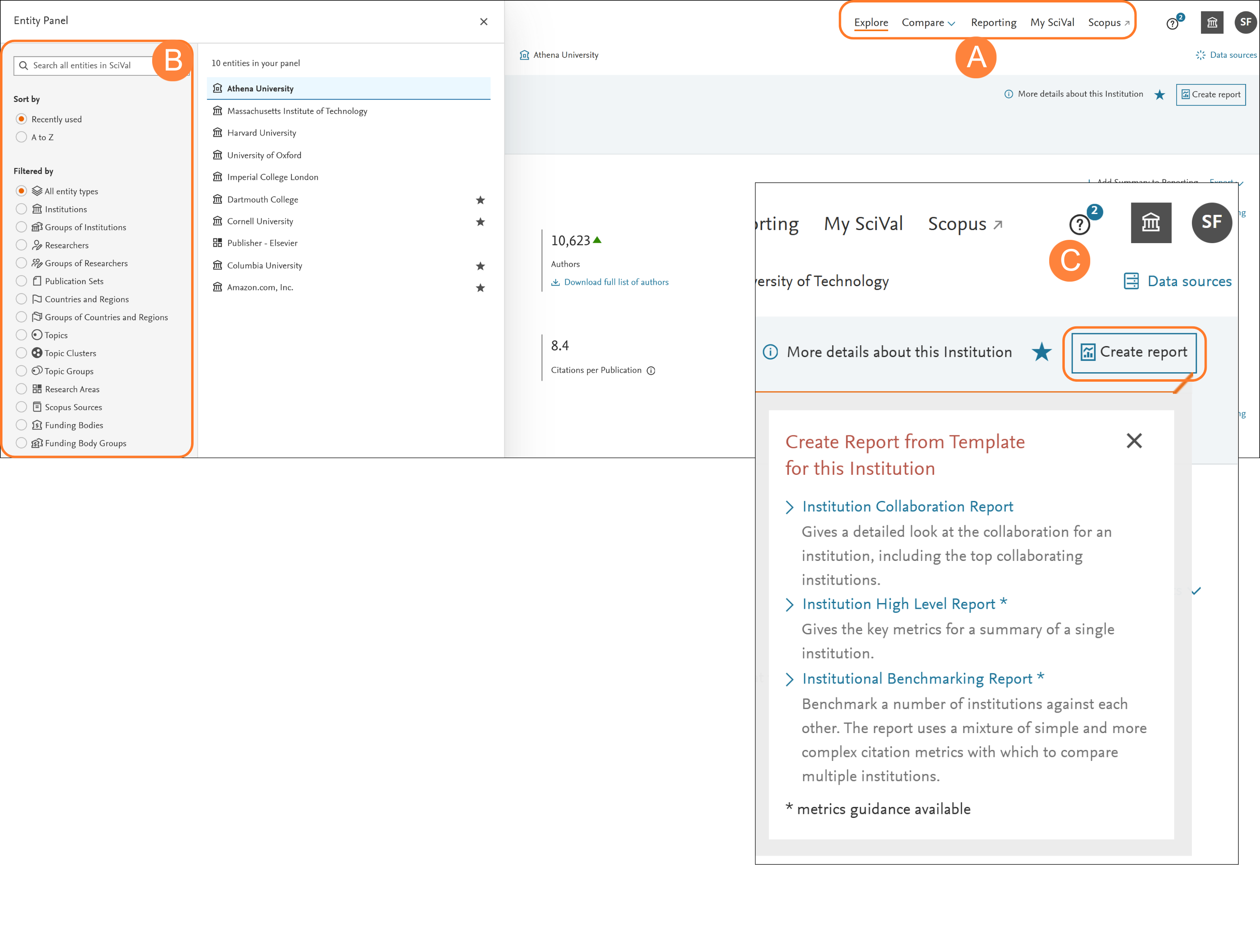 Define your own Research Areas